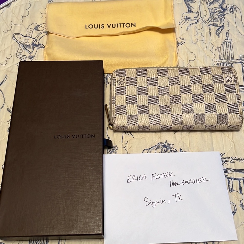 Louis Vuitton Damier Azur Pocket Organizer Wallet